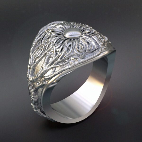 'TOL' - THE TREE OF LIFE - Sterling Silver - 925 - Ring - Image 2