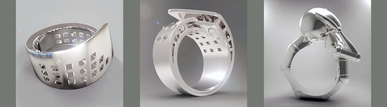 Argentium Silver Header